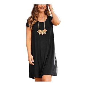 Matilda Jane Black T-shirt dress size Small